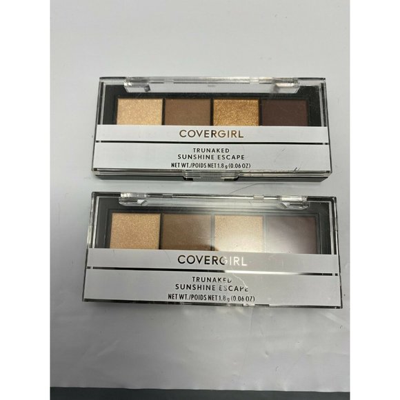 Cover Girl Lot of 4 eyeshadow quads - Picture 2 of 4